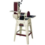 JET JSG-6DCK 1.5 HP Belt and 12 in. Disc Sander with Open Stand thumbnail 1
