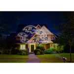 Unbranded NFL Baltimore Ravens Team Pride LED Projector Light thumbnail 2