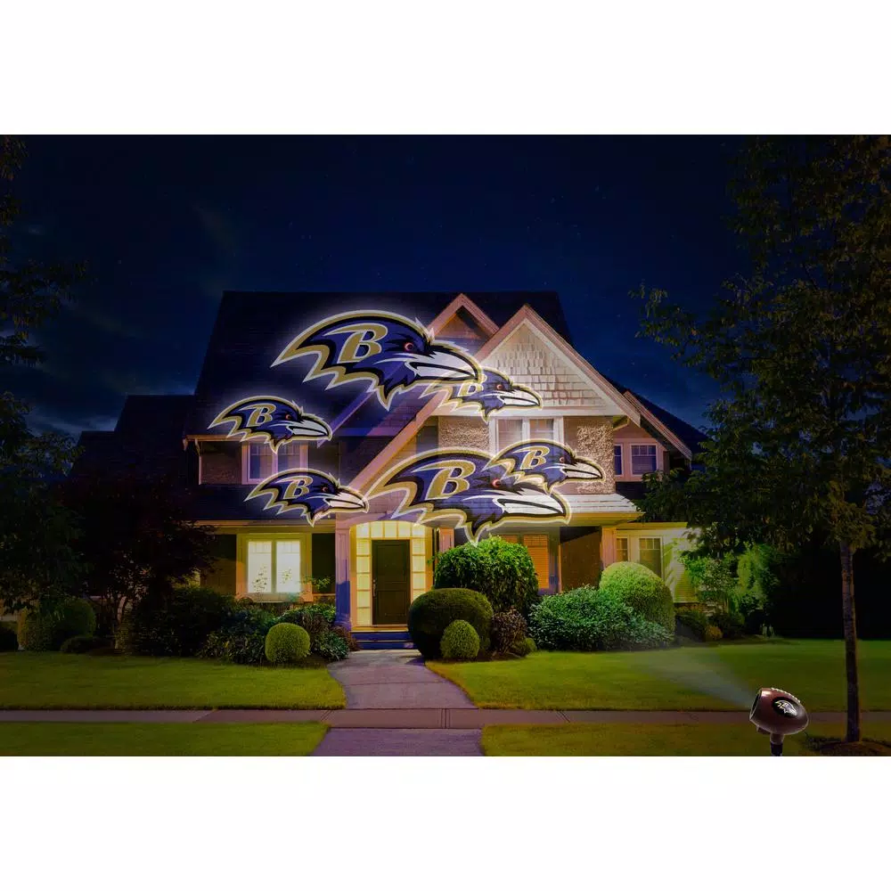 Unbranded NFL Baltimore Ravens Team Pride LED Projector Light