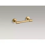 KOHLER Purist Pivoting Toilet Tissue Holder, Brushed Gold thumbnail 2