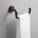 KOHLER Worth 10 in. Towel Arm in Oil-Rubbed Bronze thumbnail 2