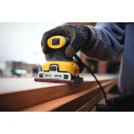 DEWALT DWE6411K 1/4 Sheet Palm Grip Corded Finishing Sander Kit with Contractor Bag thumbnail 11