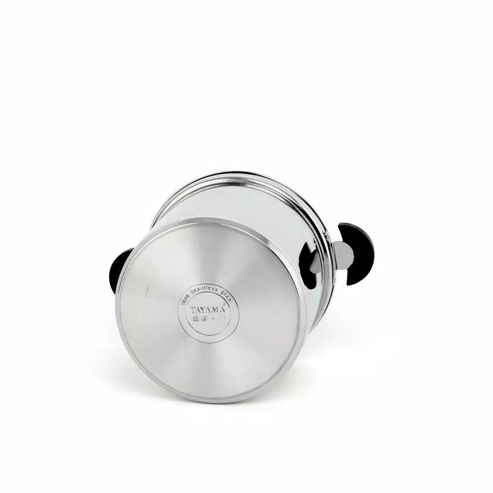 Tayama TXM-70XL 7 Qt. Stainless Steel Thermal Cooker and Slow Cooker, White