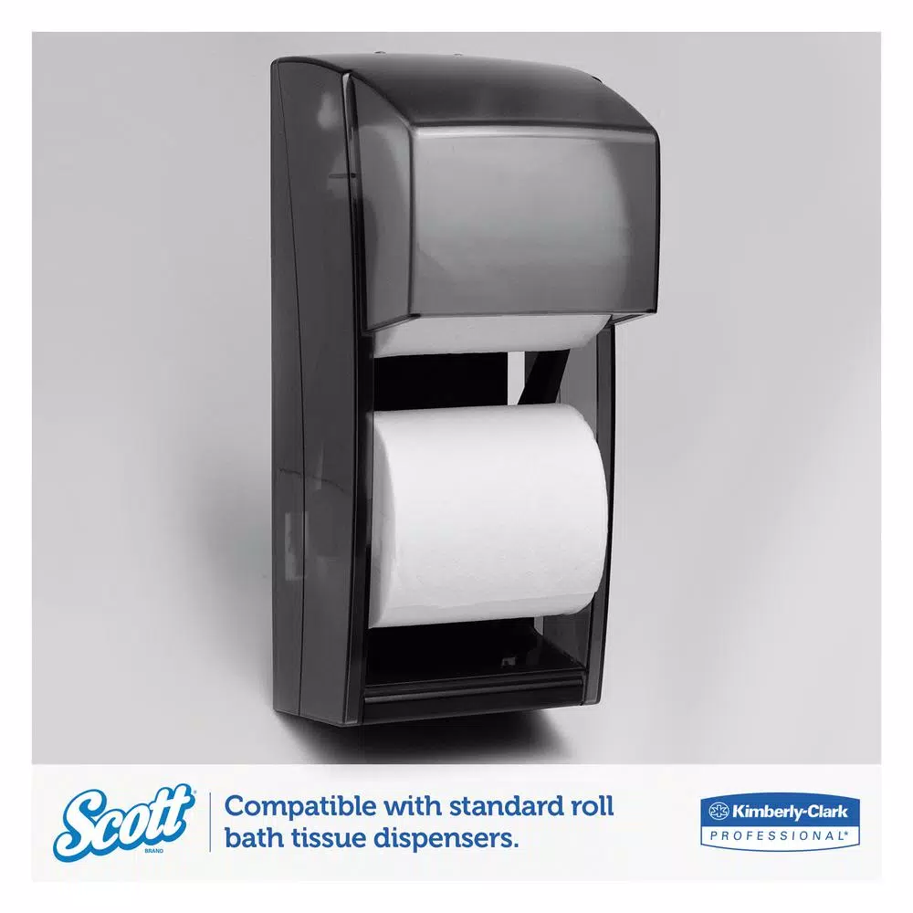 Scott Standard 2-Ply Sheet Bathroom Tissue, 550 Sheets per Roll, 20 Rolls Pack
