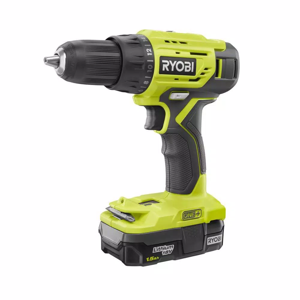 RYOBI 18V ONE+ Cordless 6-Tool Combo Kit with (2) Batteries, Charger, Bag & 60-Piece Drill/Drive Bonus Kit
