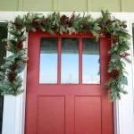 Village Lighting Company 9 ft. Pre-Lit LED Winter Frost Artificial Christmas Garland with Red Berries and Pinecones thumbnail 3