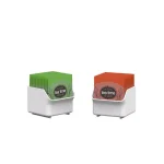 Mind Reader Clutch 6-Drawer White Tea Bag Holder and Organizer - Holds 90 Tea Bags thumbnail 4
