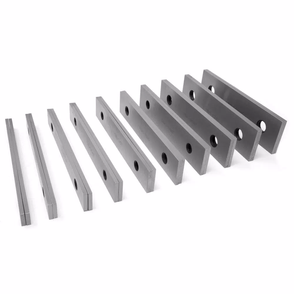 WEN 20-Piece Precision-Ground Parallel Gauge Set, 1/8 in. Graduations with Hard-Shell Case