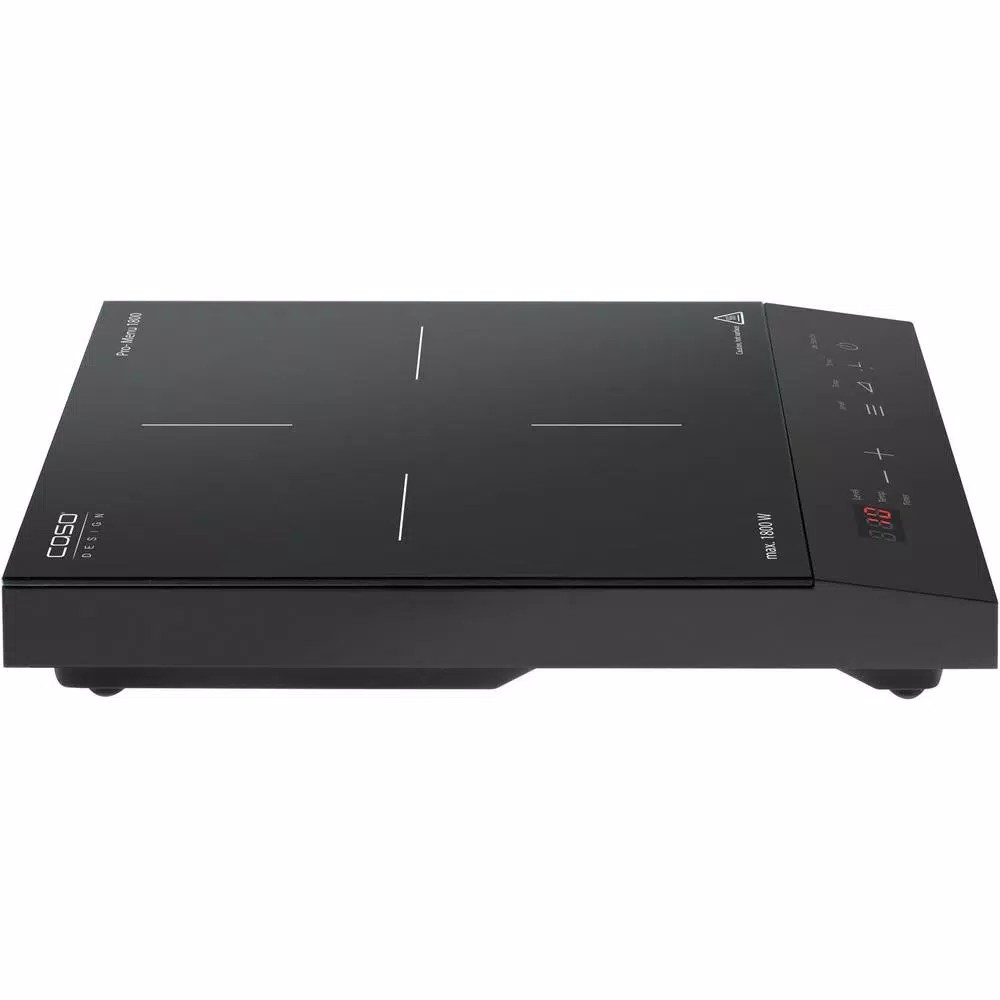 CASO Design Pro Menu Single Induction Burner, 11 in. Black Hot Plate