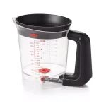 OXO Good Grips 4-Cup Fat Separator with Strainer and Non-Slip Handle thumbnail 1