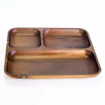 BergHOFF Acacia Natural Wood Round Serving Tray Set, 2-Piece thumbnail 2