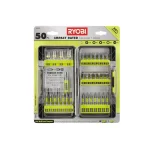 RYOBI 50-Piece Impact Rated Driving Bit Set with Bonus 25 ft. Tape Measure thumbnail 4