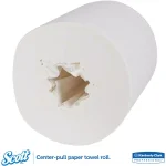 Scott Roll Control Center-Pull Paper Towels, 700 Sheets Per Roll, White thumbnail 2