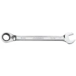 Husky 5/8 in. Reversible Ratcheting Combination Wrench, 72-Tooth, Chrome Alloy Steel thumbnail 1