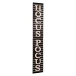 Glitzhome 60 in. Hocus Pocus Halloween Wooden Standing Porch Sign and Hanging Decor thumbnail 4