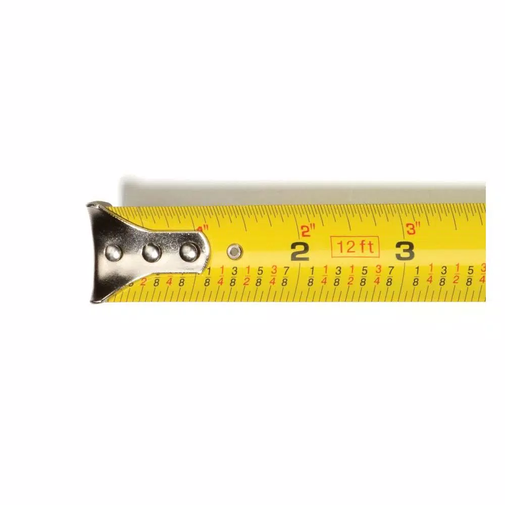 TEKTON 12 ft. x 1/2 in. Tape Measure with Impact-Resistant ABS Housing