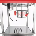 Great Northern Popcorn Machine - 4 oz. Red Stainless Steel Countertop Popper thumbnail 3