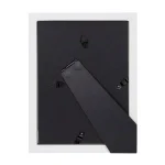 DesignOvation Gallery Wood Photo Frame Set, White Satin Finish, Set of 4 thumbnail 5