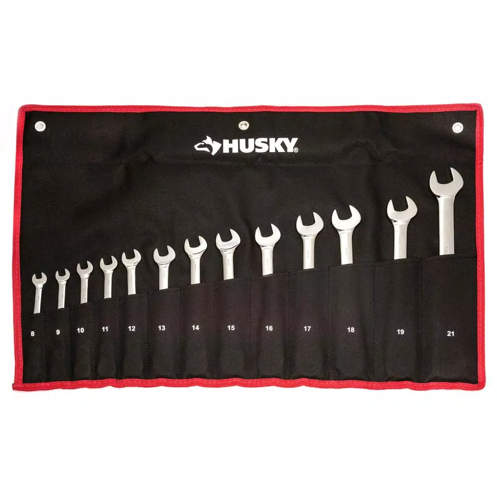 Husky 13-Piece Master Metric Flex Head Ratcheting Wrench Set