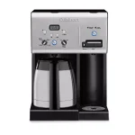 Cuisinart 10-Cup Black Stainless Steel Coffee Maker with Independent Hot Water System thumbnail 1