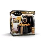 Gotham Steel 4 Qt. Non-Stick Ti-Cerama Air Fryer, 1400W, Black/Copper thumbnail 2