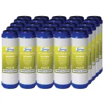 ISPRING LittleWell 5 Micron Granular Activated Carbon Filter Cartridges, 2.5 x 10 in., 25-Pack thumbnail 1