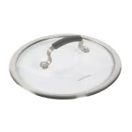 Epicurious 6 Qt. Hard-Anodized Aluminum Nonstick Saute Pan with Glass Lid, Copper thumbnail 4