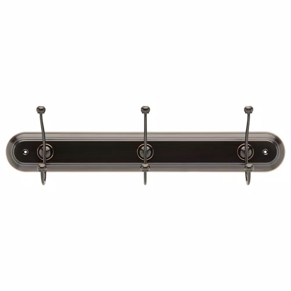 Delta Porter Triple Towel Hook, Oil Rubbed Bronze