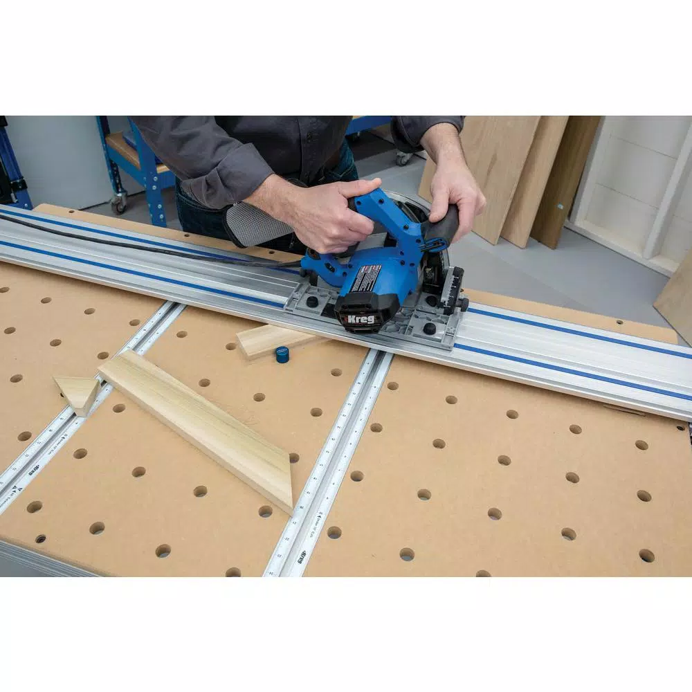 Kreg Adaptive Cutting System Plunge Saw and 62" Guide Track Kit