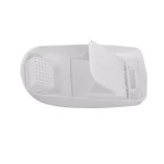 Alpine Industries 19 Qt. White Step-On Sanitary Napkin Receptacle & Waste Basket thumbnail 6