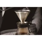 GROSCHE UltraMesh 1-Cup Stainless Steel Reusable Coffee Dripper Filter thumbnail 2