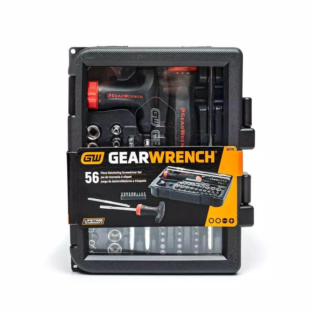 GearWrench 56-Piece GearDriver Ratcheting Screwdriver Set