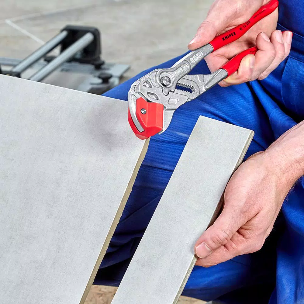 KNIPEX 10 in. Tile Breaking Pliers for Porcelain and Stoneware