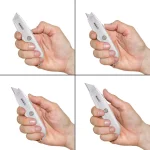 Stalwart Retractable Utility Knife Set, 6-Pack, Aluminum Alloy Body thumbnail 5
