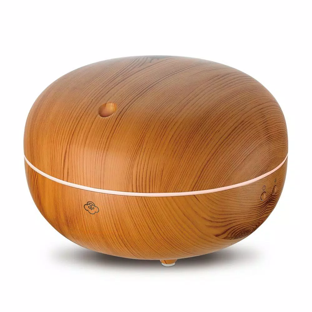 Serene House Macaron Light Wood Ultrasonic Aromatherapy Oil Diffuser