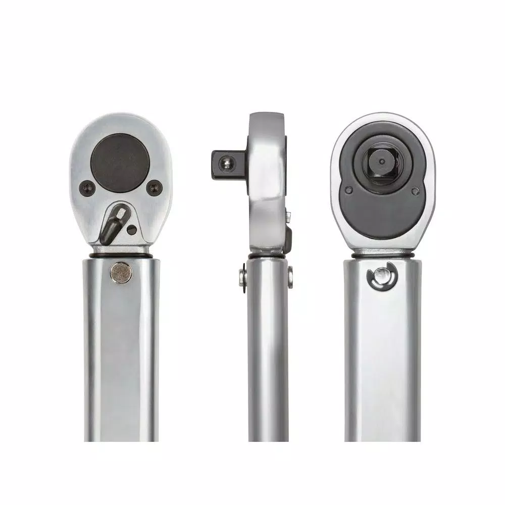 TEKTON 1/2 in. Drive Click Torque Wrench, 25-250 ft./lb.