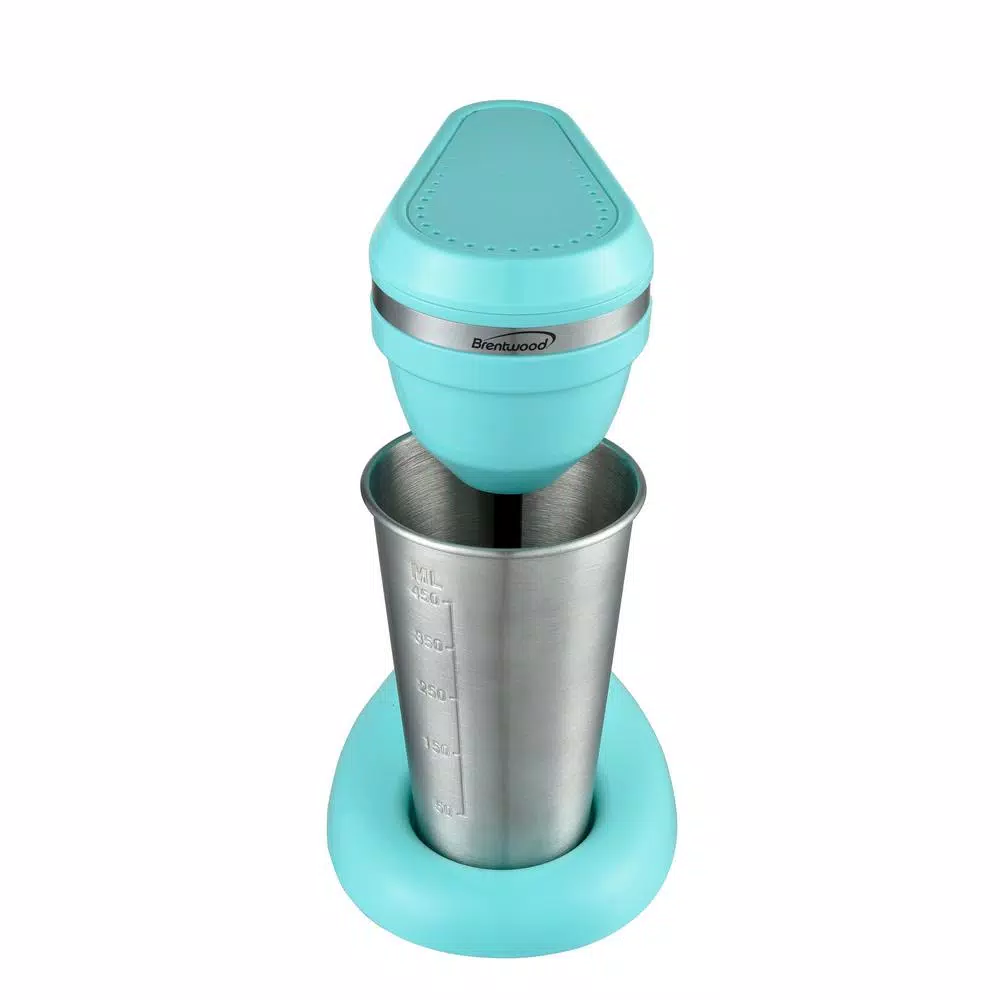 Brentwood Appliances SM-1200B 15 oz. Classic Milkshake Maker, Turquoise