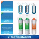 ISPRING US31 3-Stage Under Sink Tankless Drinking Water Filtration System - High Capacity thumbnail 3
