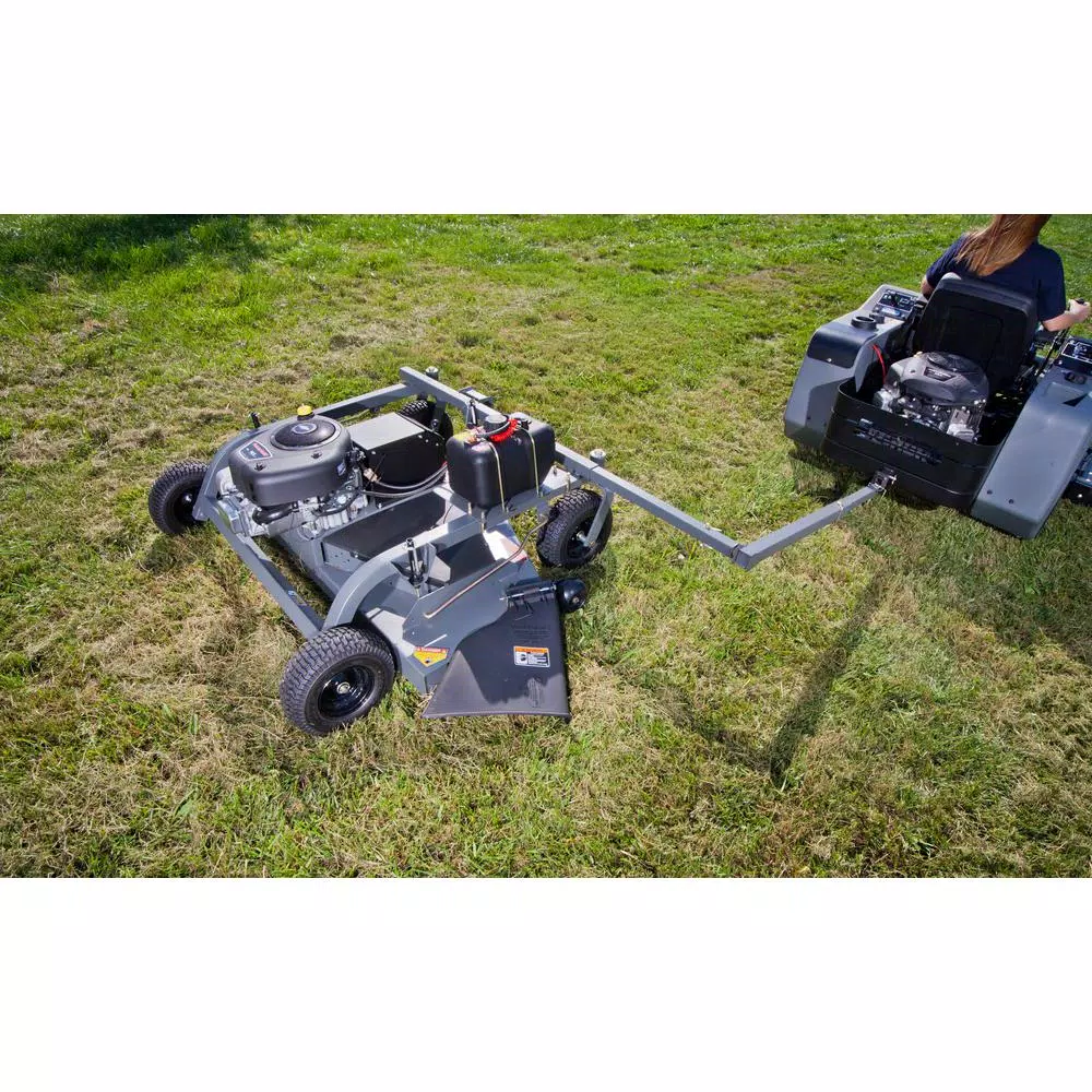 Swisher 60 in. 14.5 HP Briggs & Stratton Electric Start Pull-Behind Finish Cut Lawn Mower