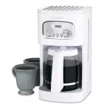 Cuisinart 12-Cup White Drip Coffee Maker with Stainless Steel Accents and Programmable Timer thumbnail 6