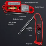 ThermoPro TP-19 Waterproof Digital Instant Read Meat Thermometer for BBQ Grill and Smoker thumbnail 3