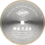 QEP 7 in. Glass Tile Diamond Blade for Wet Tile Saws, Continuous Rim thumbnail 3