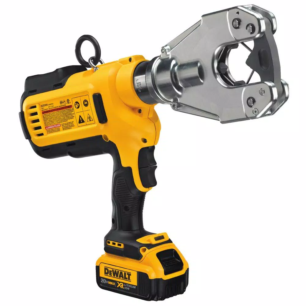 DEWALT 20V MAX Cordless Dieless Cable Crimping and Cutting Tool Kit with (2) 4.0Ah Batteries & Charger