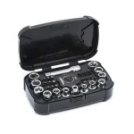 Husky 3/8 in. Drive Palm Ratchet and Socket Set, 30-Piece thumbnail 6