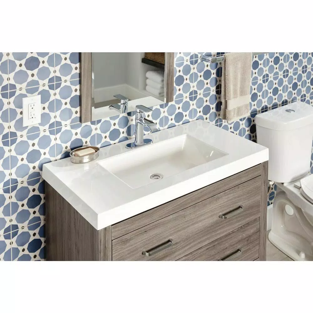 MOEN Genta 4-Piece Chrome Bath Hardware Set - Towel Bar, Hand Towel Bar, Robe Hook & Toilet Paper Holder