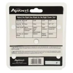 Avanti 3-3/8 in. x 24-Teeth Carbide Reinforced Finish Circular Saw Blade thumbnail 2