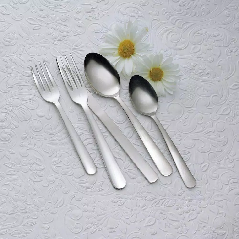 Oneida Heavy Windsor 18/0 Stainless Steel Teaspoons, 36-Piece Set