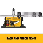 DEWALT DWE7485 8-1/4 in. 15 Amp Corded Compact Jobsite Table Saw thumbnail 5