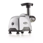 Omega CNC80S Compact Slow Masticating Juicer and Nutrition System, Silver thumbnail 3