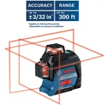 Bosch GLL3-300 360-Degree 3-Plane Self-Leveling Line Laser, 300 ft. Range thumbnail 6